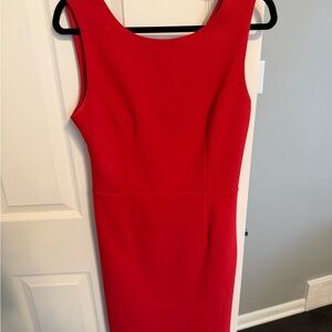 Betsey Johnson Vibrant Red Midi Dress